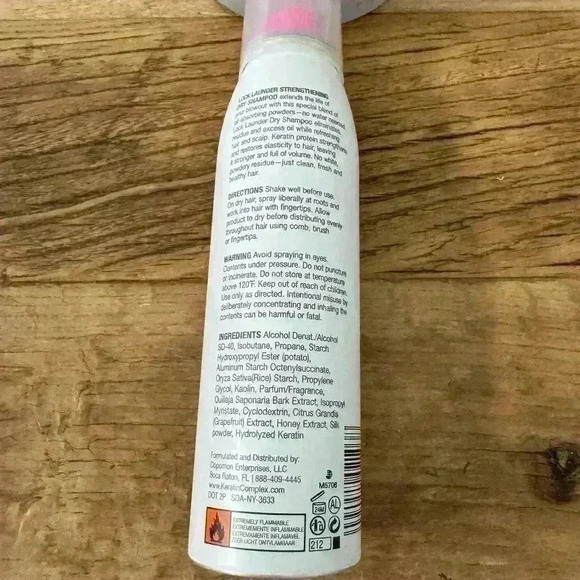 Keratin Complex Style Therapy Lock Launder Strengthening Dry Shampoo~3.5oz~NEW! - Picture 4 of 4